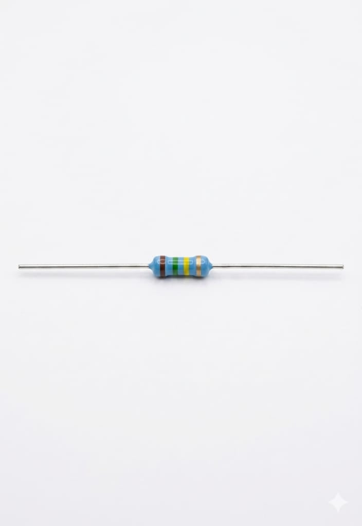 C30 150k Ohm Metal Film Resistor – 1/4 Watt (0.25W) ±1% Tolerance – High Precision Through-Hole Resistor (57PCS)