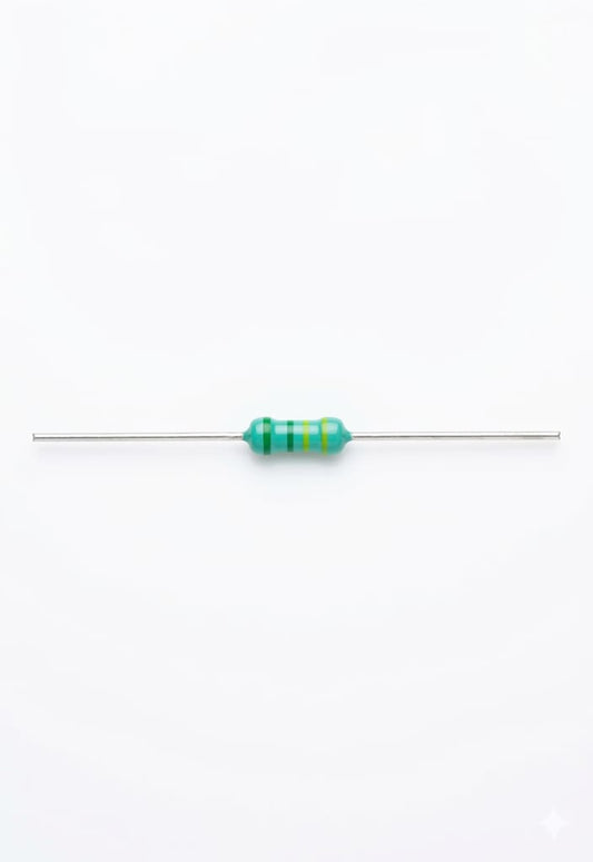 C44 550k Ohm Resistor – 1/4 Watt (0.25W) ±5% Tolerance – Through-Hole Axial Lead (55PCS)