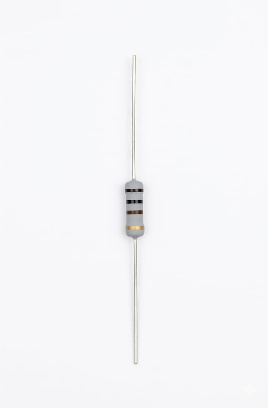 C51 100 Ohm Resistor – 1/4 Watt (0.25W) ±5% Tolerance – Metal Film Through-Hole Axial Resistor(58PCS)