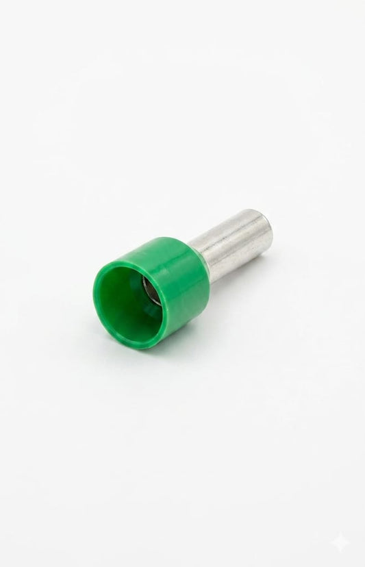 C82 E6012 Insulated Cord End Terminal - Green