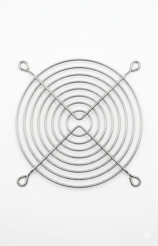 C87 3U Rack-Mount Fan Grill Guard - Heavy Duty Metal Finger Guard