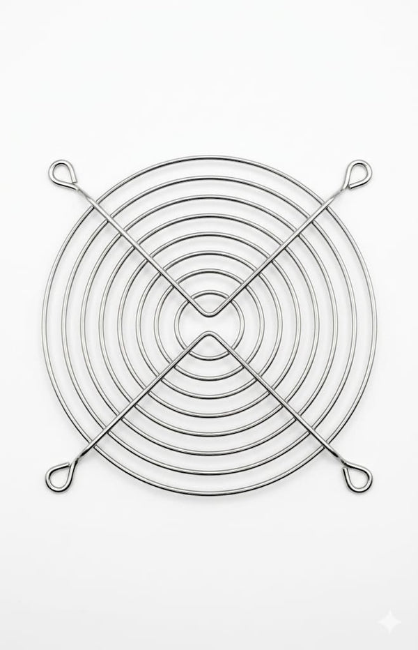 C87 3U Rack-Mount Fan Grill Guard - Heavy Duty Metal Finger Guard