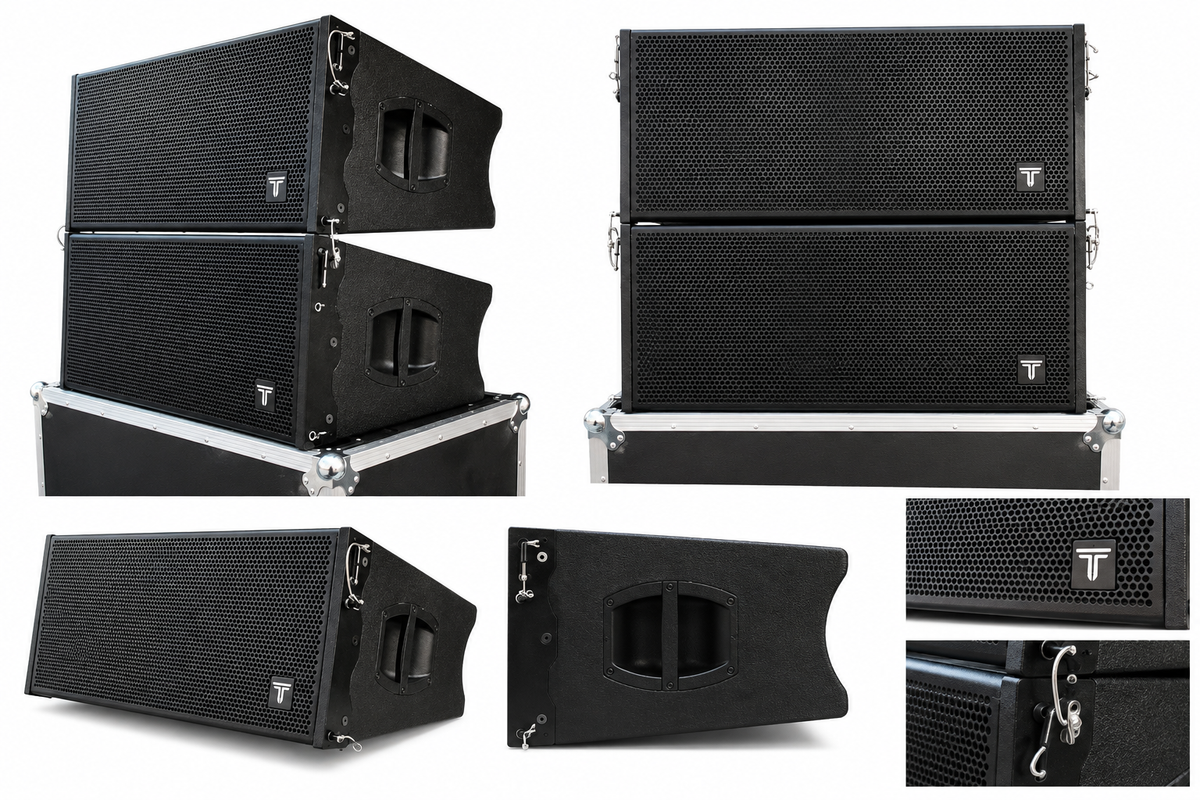 Line Array Dual 12inch TA212 (Pair with Flight Case)