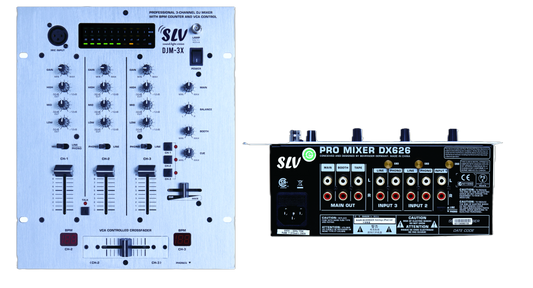 DJM-3X 3-Channel DJ Mixer with USB & Bluetooth