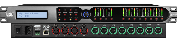 DSP-480 Digital Signal Processor (4 In / 8 Out)