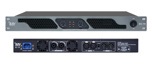 EC 10 CLASS D 2 CHANNEL AMPLIFIER