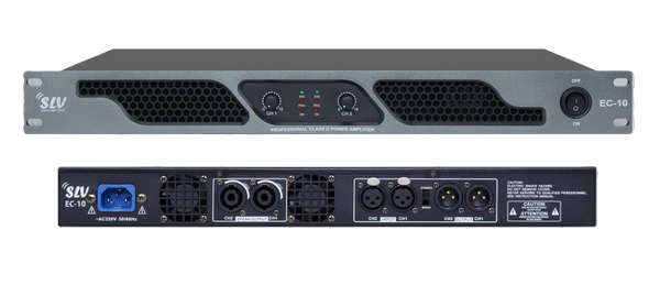EC 10 CLASS D 2 CHANNEL AMPLIFIER