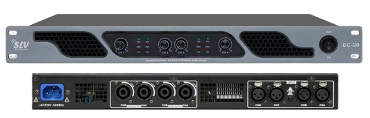 EC 20 CLASS D 4 CHANNEL AMPLIFIER