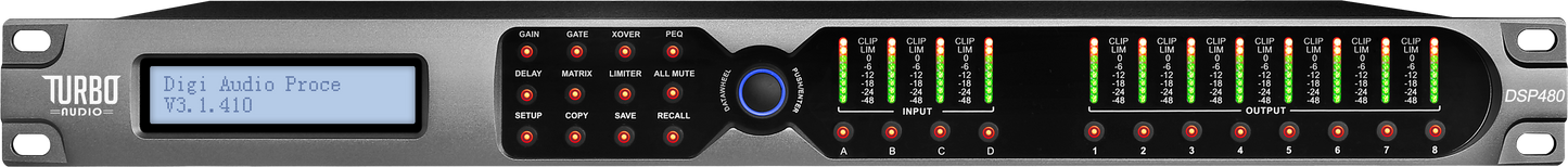 DSP-480 Digital Signal Processor (4 In / 8 Out)