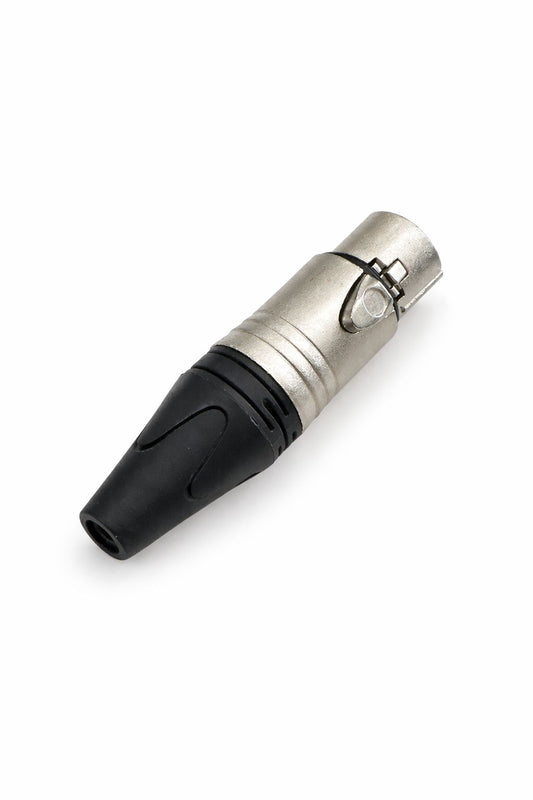 XLR SILVER FEMALE (MODEL M-02)