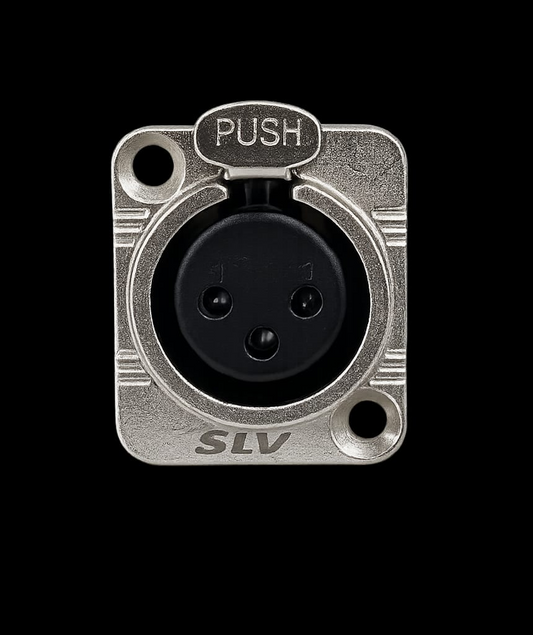 XLR FEMALE MOUNT SOCKET (MODEL M-18)