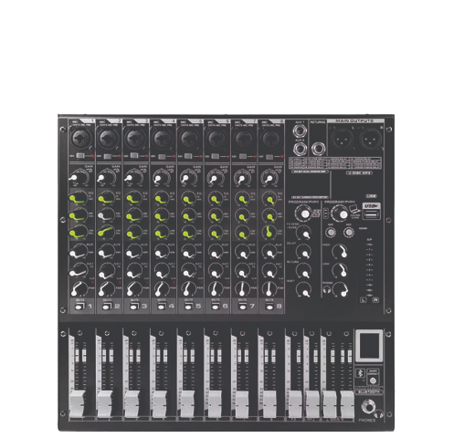Live Sound Mixer 8 Channel SLV MZ8