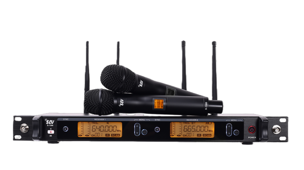 SLV S1300 Wireless Microphone ( Long Distance 250 Meter's Range )