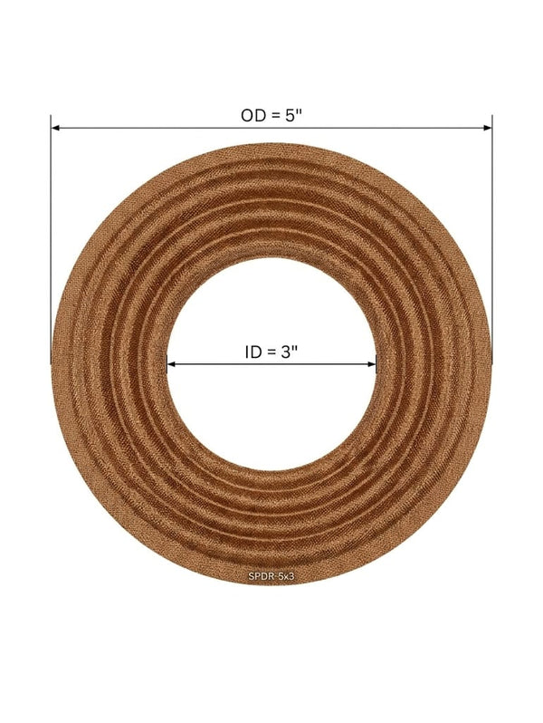 S35 4.5-Inch Replacement Speaker Spider Suspension Damper – 3-Inch Inner Diameter – Precision Audio Repair Component
