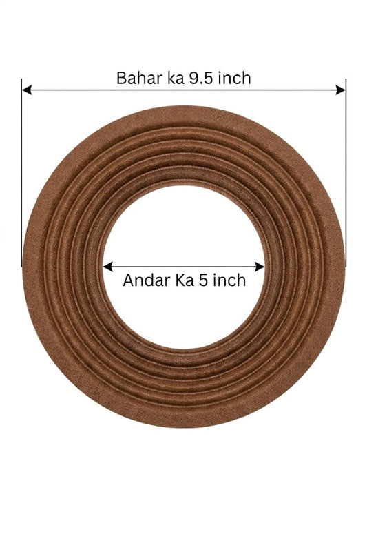 S8 9.5 Inch Speaker Spider (5 Inch Inner Diameter) – Premium Fabric Damper for Woofer Repair & Recone