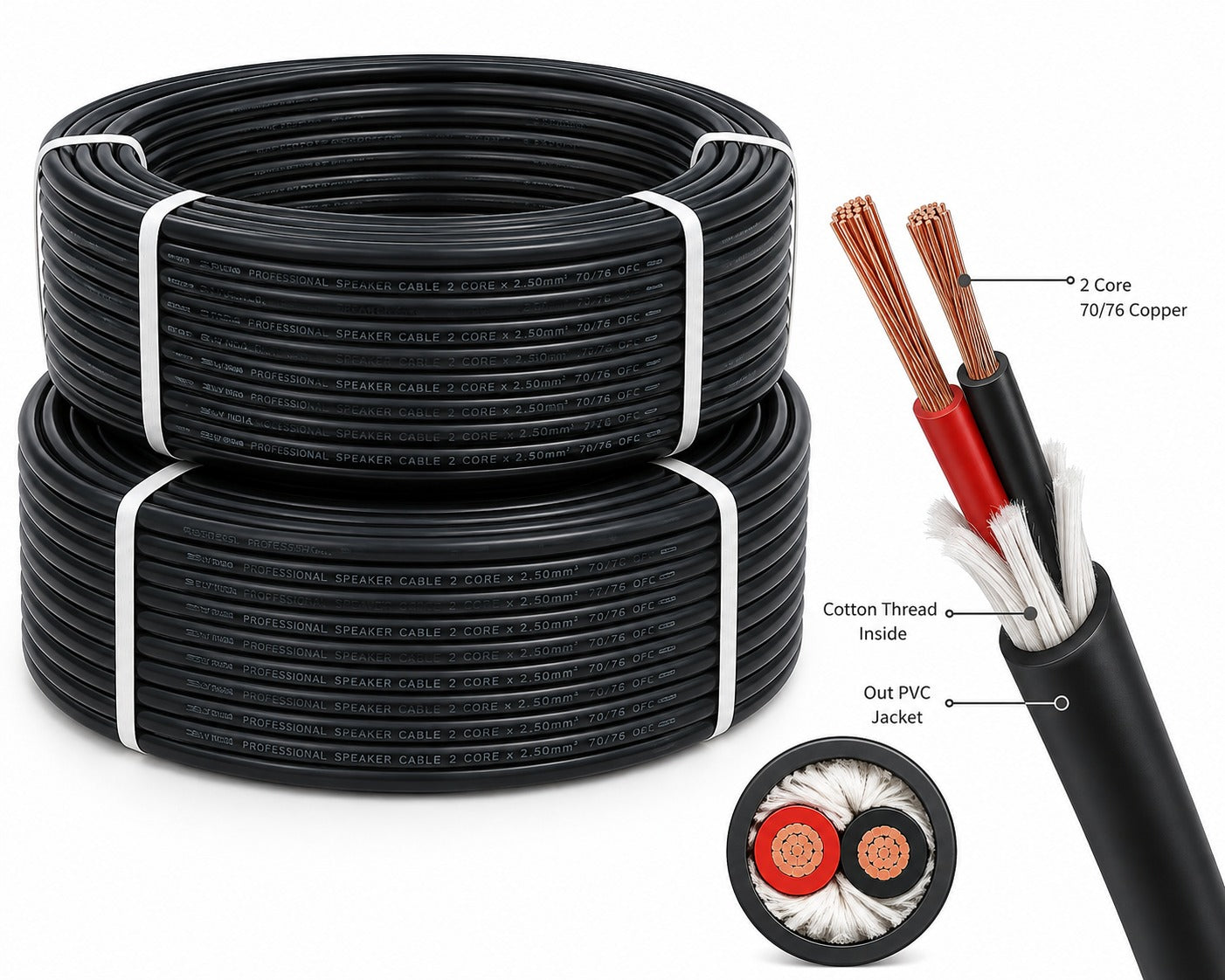 SLV SPEAKER WIRE ROLL
