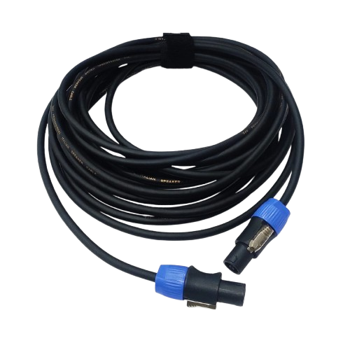 SLV Speakon to Speakon Cable | 100% Copper Soft Wire | Heavy Duty Speaker Cable