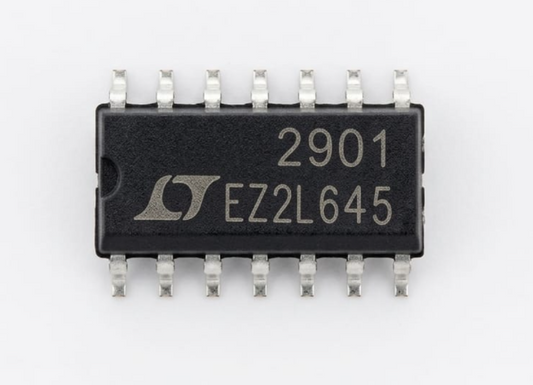 A157 Linear Technology LM2901 Quad Differential Comparator IC, 14-Pin SOIC Surface Mount (LM2901S)