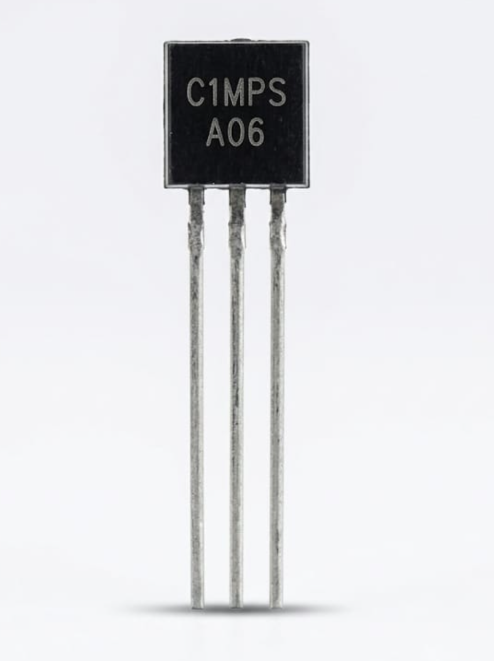 A41 MPSA06 NPN General Purpose Transistor, 80V 500mA, TO-92 Package, High-Voltage Amplifier & Switch