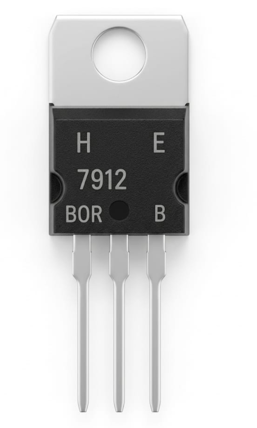 A42 7912 Negative Voltage Regulator, -12V 1.5A Fixed Output, TO-220 Package (L7912 / MC7912)