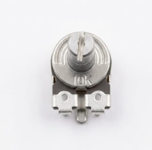A312 10K Ohm Single Turn Rotary Potentiometer - Linear Taper (B10K)