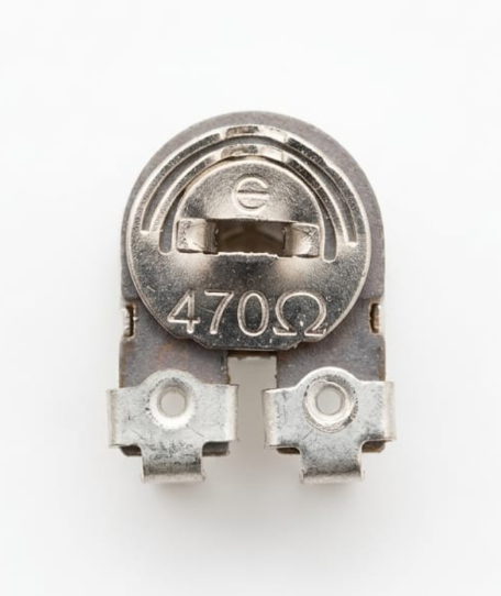 A318 470 Ohm Horizontal Preset Potentiometer - 470Ω Trimpot