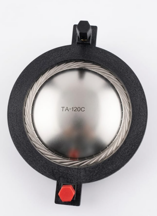 Replacement Diaphragm for Turbo Audio TA120C – 3-inch Copper Flat Wire Voice Coil (8 Ohms)