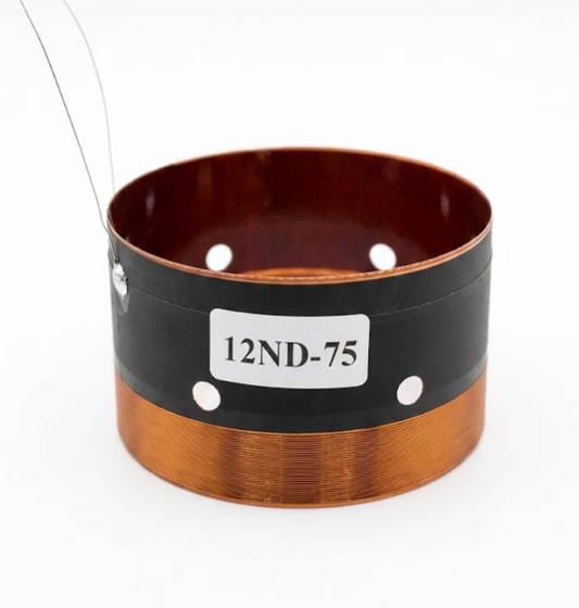 TA12800N  Replacement Voice Coil – 3-Inch Copper Coil for 12-Inch Neodymium Speakers