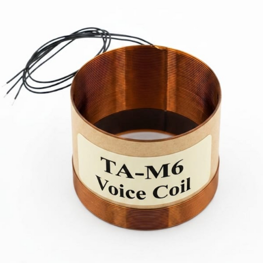 1.5-Inch High-Temperature Copper Voice Coil for TAM6 Professional Mid-Range Speaker – 400W Max Output Repair Part