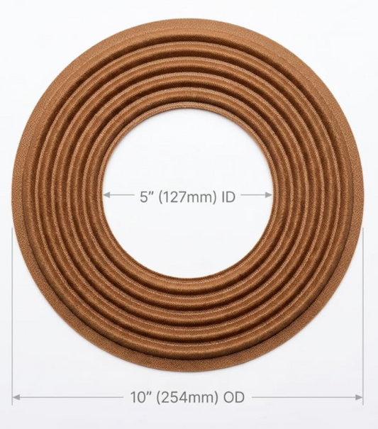 S4 Heavy-Duty 10" Speaker Spider (5" Voice Coil Opening)
