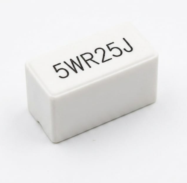 H2 5W 0.25 Ohm Ceramic Cement Resistor (5WR25J) - ±5% Tolerance