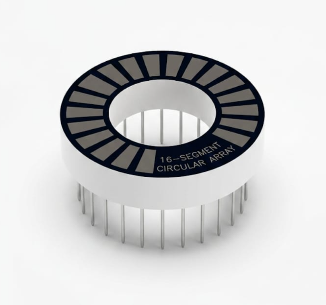 H4 16-Segment Circular LED Array for HK Series Amplifiers - Ring Bar Graph Display
