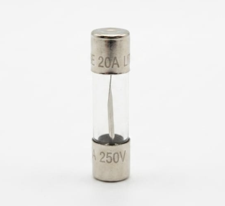 H12  20A 250V Glass Tube Fuse | 6x30mm Fast-Acting Protection | High-Current Fuse for Audio Amplifiers & Industrial Gear