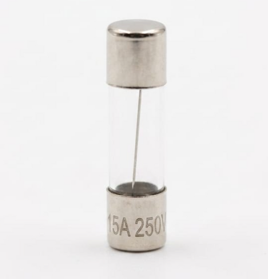 H7 15A 250V Glass Fuse Cartridge | High Quality Amplifier Protection Fuse | Fast Blow / Standard Fuse for Audio & Electronics