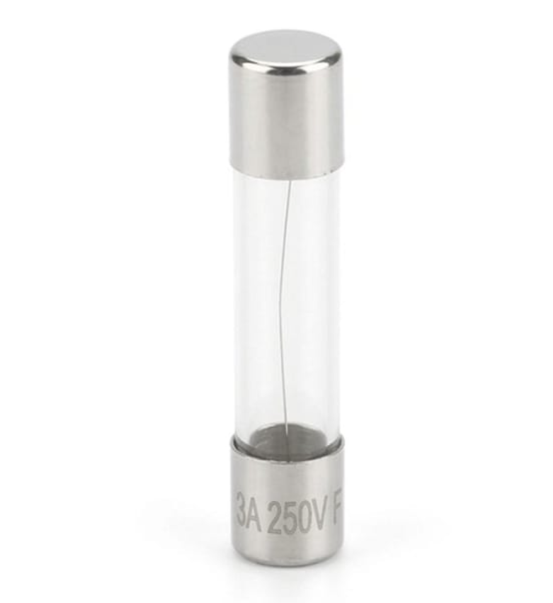 H14 3A 250V Fast-Acting Glass Tube Fuse – 5mm x 20mm (Fast Blow)