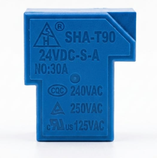 H16 SHA-T90 24VDC 30A Power Relay – 4 Pin SPST-NO