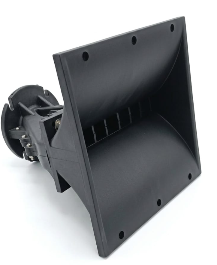 Professional Line Array Waveguide Flare Horn (23cm x 24cm) - High-Frequency Acoustic Lens for Dual 10"/12" Line Array Systems