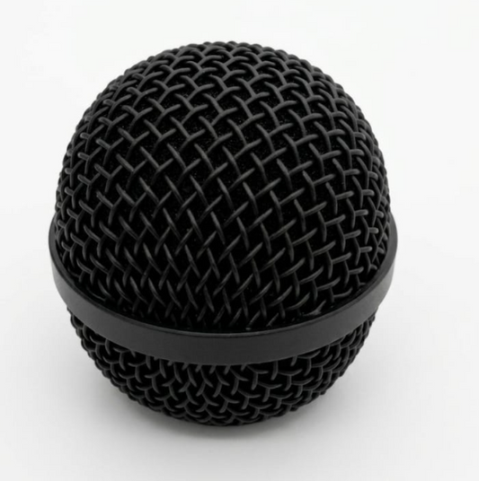 Professional Matte Black Replacement Microphone Grille – V20 Style