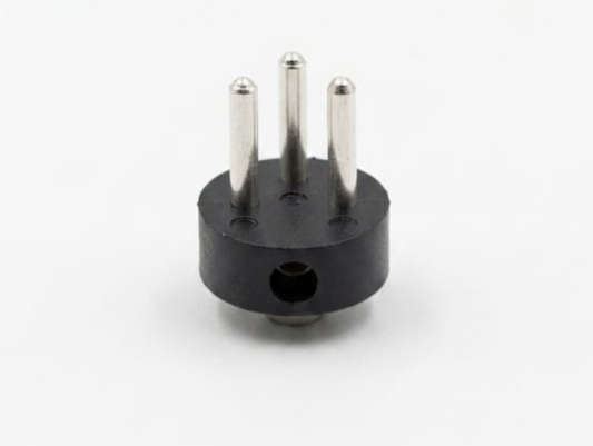 Pro-Audio Replacement 3-Pin Male XLR Socket – Wired Microphone Base