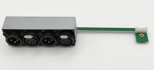 D30 Professional 2-Channel Speaker Output Board | High-Current XLR & Speakon Interface PCB | Shielded Output Module for D-Series 1U Amplifiers