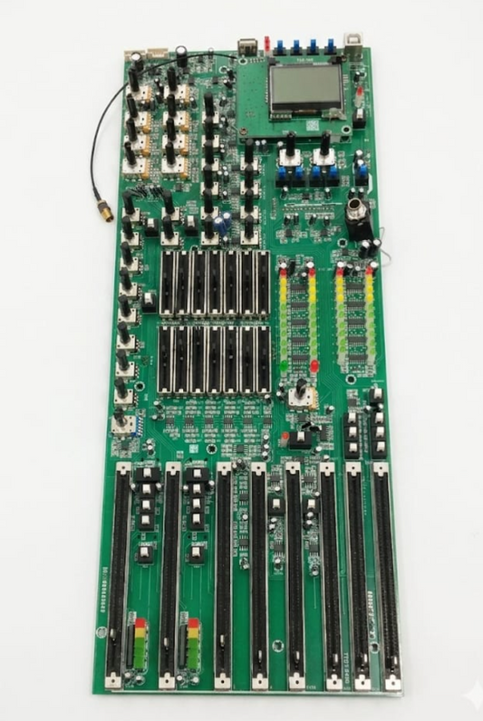 MIX Series Master Output Board for 16, 24, & 32 Channel Mixers - Digital DSP & LCD