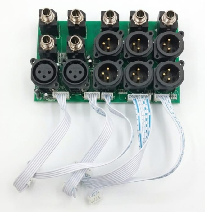 MIX-16 Master Output Connector PCB - Replacement Audio Terminal Board