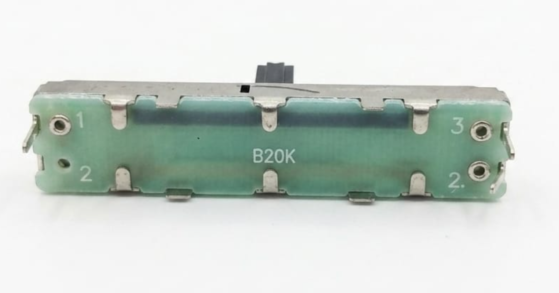 H22 B20K 20K Ohm Linear Slide Potentiometer - Audio Mixer Replacement Fader
