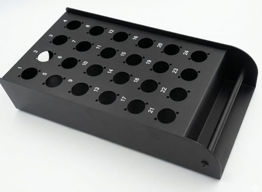 Pro Audio EMPTY 24-Channel Empty Stage Box Shell with Handle