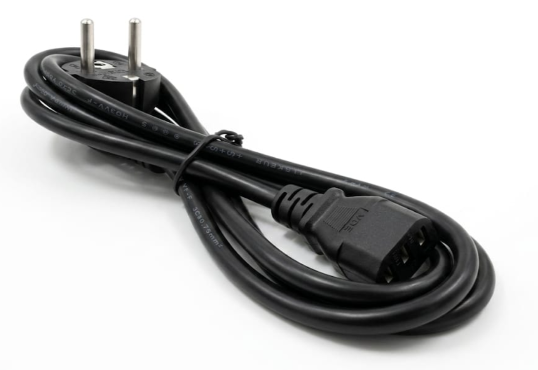 Replacement Power Cord for Professional Amplifiers & Audio Gear - EU Plug