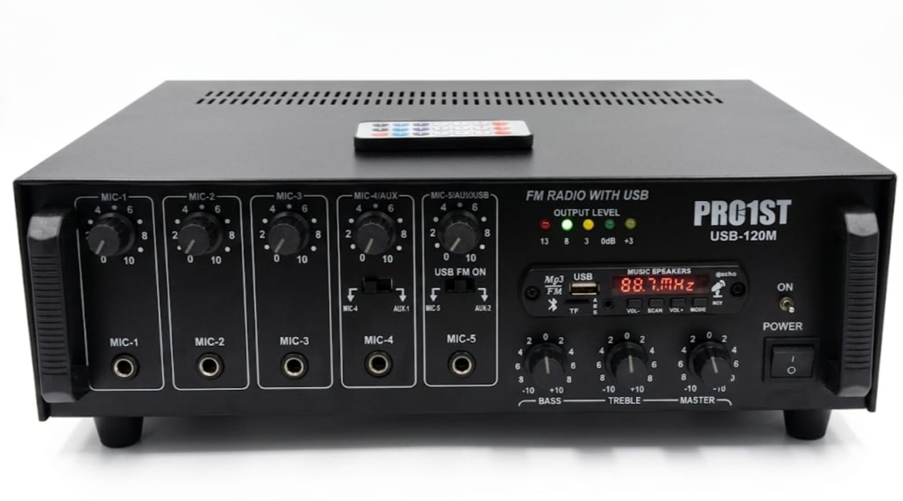PROIST Professional Multi-Channel Power Amplifier - High-Performance Audio for Stage & Events