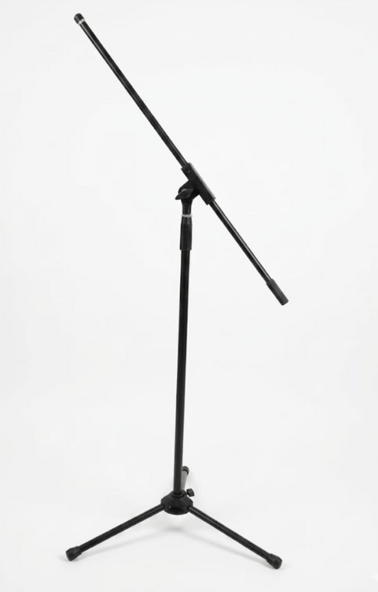 MIC STAND BIG SIZE Professional Heavy-Duty Large Boom Microphone Stand – Adjustable Tripod Base for Stage & Studio