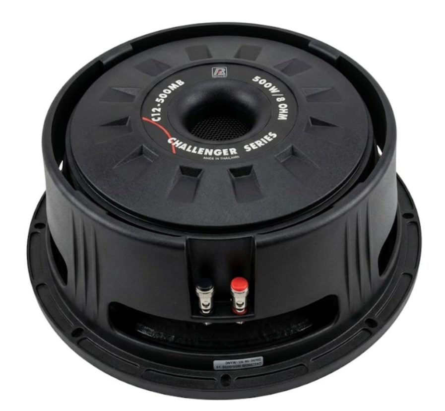P-Audio C12-500MB Challenger Series 12-Inch Mid-Bass Speaker | 500W 8-Ohm