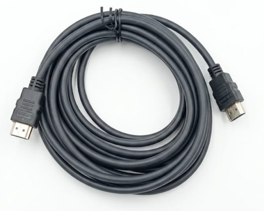 5 METER High-Speed HDMI Cable with Ethernet | 1080p & 4K Support | Black PVC Jacket