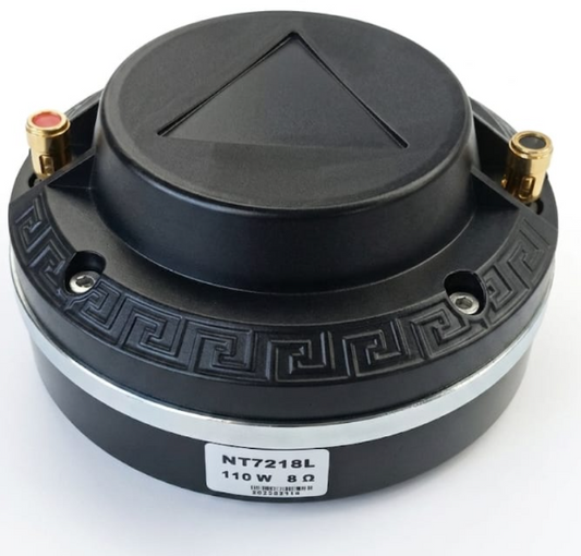 NT7218L Professional 110W High-Frequency Compression Driver - 8 Ohm